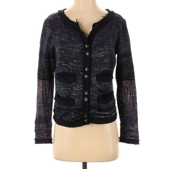 Free People Technicolor Cardigan Sweater Jacket - Picture 1 of 5